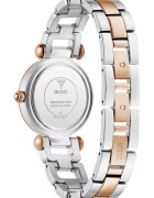 GUESS Часовник с кристали Rose Gold/Сребрист