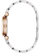 GUESS Часовник с кристали Rose Gold/Сребрист