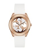 GUESS Часовник със силиконова каишка