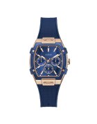 GUESS Часовник за жени - Micro Queen GW0945L4 - кварцов механизъм - иноксова рамка