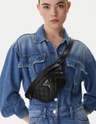 GUESS Дамска чанта екологична кожа черна One Size INTL