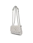 GUESS Дамска чанта Giully II Mini - синтетичен материал - цвят