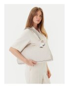 GUESS Дамска чанта Mirema WHITE MULTI - 30x45см