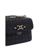 GUESS Дамска чанта Nadira Mini - екологична - черна