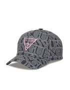 GUESS Дамска шапка PZ95 плат черен цвят
