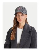 GUESS Дамска шапка PZ95 плат черен цвят