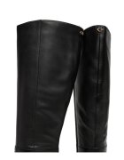 GUESS Дамски ботуши FLFGRS LEA11 естествена кожа черен