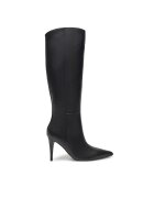 GUESS Дамски ботуши модел Sleigh FLFSLE LEA11 - естествена кожа - черен -
