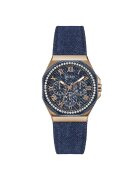 GUESS Дамски часовник GW0753L5 36 мм - кварцов механизъм - син