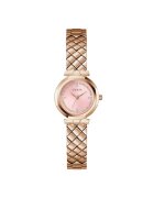GUESS Дамски часовник GW0839L3 - кварцов механизъм - стомана - 26мм - розово злато