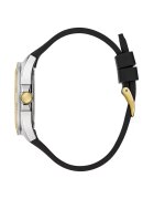 GUESS Дамски часовник GW0879L1 39 мм силиконова каишка черно/златисто кварцов механизъм водоустойчив на 3 ATM