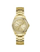 GUESS Дамски часовник стомана - 5 АТМ - Gold