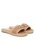 GUESS Дамски чехли FLJKLIFAB03 бежов