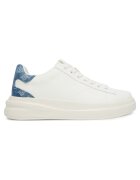 GUESS Кецове за дами - FLJE14LEA12 - естествена кожа - бели