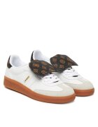 GUESS Дамски спортни обувки - WHIBR FLTOLE ELE12 - екологична кожа - бели