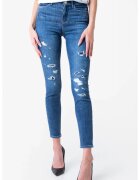 GUESS Дамски тесни дънки W2RA46