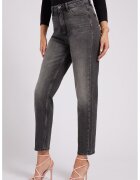 GUESS Дънки Mom-Fit над глезена със захабен ефект