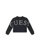 GUESS Детска блуза черна Черен