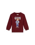 GUESS Детска блуза памук Bordeaux