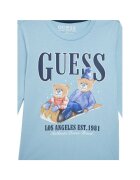 GUESS Детска блуза синя