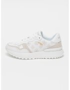 GUESS Двуцветни спортни обувки с перфорации - Бял