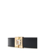 GUESS Естествена кожа Черна дамски колан жена Черен BW9158 P4335 дама