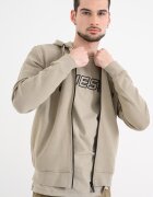 GUESS Фитнес худи с цип Зелени аспержи