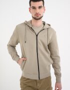 GUESS Фитнес худи с цип Зелени аспержи
