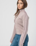 GUESS Фитнес суитшърт с цип Бледовиолетов