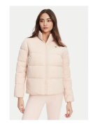GUESS Geaca bufanta cu fermoar si vatelina - L