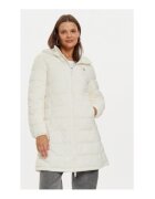 GUESS Geaca lunga matlasata cu gluga - XL