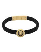 GUESS Гривна от неръждаема стомана и кожа