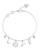GUESS Гривна от неръждаема стомана с кристали