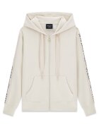 GUESS Худи с модал с цип Слонова кост