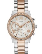 GUESS Иноксов часовник с кристали