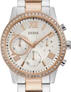 GUESS Иноксов часовник с кристали