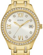 GUESS Иноксов часовник с кристали