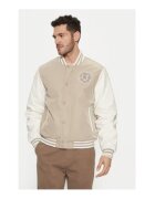 GUESS Jacheta bomber cu maneci contrastante - L