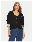 GUESS JEANS Дамска жилетка черна