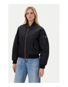 GUESS JEANS Дамско бомбър яке от полиамид