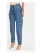 GUESS JEANS Дънки от деним с отпусната кройка и средна талия с джобове