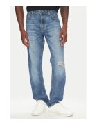 GUESS JEANS Дънки с конусовидна кройка и декоративни прокъсвания