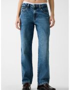 GUESS JEANS Дънки с ниска талия - Тъмносин