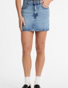 GUESS JEANS Дънкова пола с висока талия Светлосин