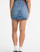 GUESS JEANS Дънкова пола с висока талия Светлосин