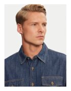GUESS JEANS Дънкова риза с джобове