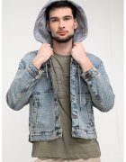 GUESS JEANS Дънково пке с качулка