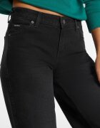GUESS JEANS Guess Дънки с висока талия и широк крачол Антрацитно сиво