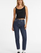 GUESS JEANS GUESS Скъсени дънки Mom-Fit Тъмносин