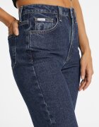 GUESS JEANS GUESS Скъсени дънки Mom-Fit Тъмносин